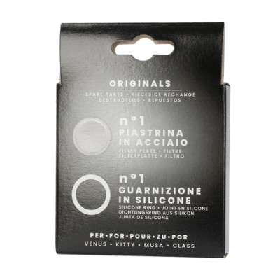 Bialetti - Uszczelka + sitko do kawiarek stalowych Bialetti 6tz - zdjęcie 2