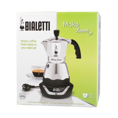 Bialetti kawiarka elektryczna Moka Timer 6tz - zdjęcie 2