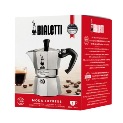 Bialetti kawiarka Moka Express 1 tz - zdjęcie 2