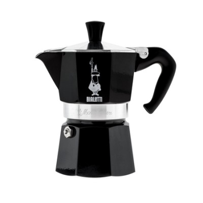 Bialetti kawiarka Moka Express 3tz czarna - zdjęcie 1