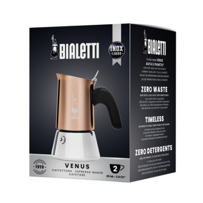 Bialetti kawiarka New Venus 2tz miedziana - zdjęcie 2