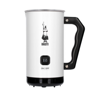 Bialetti Milk Frother MKF02 Bianco - Elektryczny spieniacz do mleka Biały - zdjęcie 1