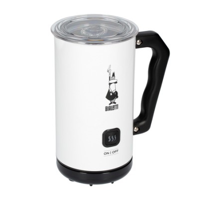 Bialetti Milk Frother MKF02 Bianco - Elektryczny spieniacz do mleka Biały - zdjęcie 2