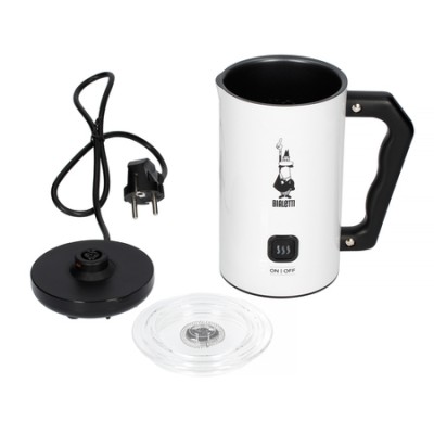Bialetti Milk Frother MKF02 Bianco - Elektryczny spieniacz do mleka Biały - zdjęcie 3