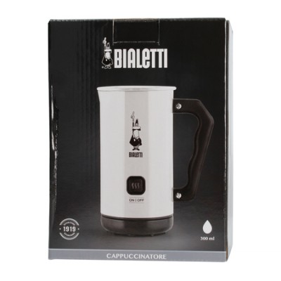Bialetti Milk Frother MKF02 Bianco - Elektryczny spieniacz do mleka Biały - zdjęcie 4