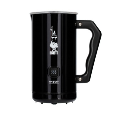 Bialetti Milk Frother MKF02 Nero - Elektryczny spieniacz do mleka Czarny - zdjęcie 1