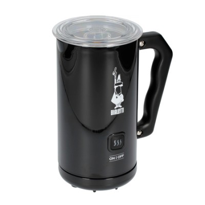 Bialetti Milk Frother MKF02 Nero - Elektryczny spieniacz do mleka Czarny - zdjęcie 2