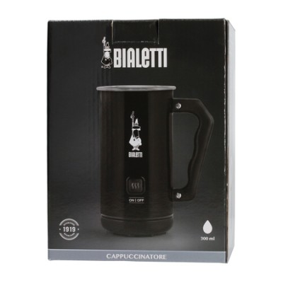 Bialetti Milk Frother MKF02 Nero - Elektryczny spieniacz do mleka Czarny - zdjęcie 4