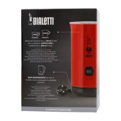 Bialetti Milk Frother MKF02 rosso elektryczny spieniacz do mleka czerwony - zdjęcie 5