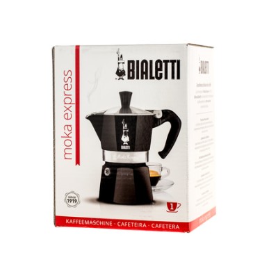 Bialetti Moka Express 1tz czarna - zdjęcie 2