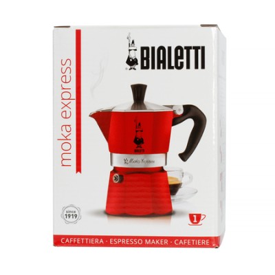 Bialetti Moka Express 1tz Czerwona - zdjęcie 2
