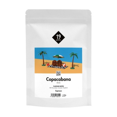 19grams - kawa ziarnista Brazylia Copacabana Natural Espresso 250 g - zdjęcie 1