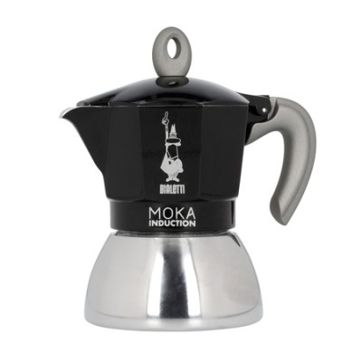 Bialetti New Moka Induction 4tz Czarna - zdjęcie 1