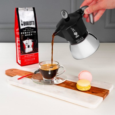 Bialetti New Moka Induction 4tz Czarna - zdjęcie 2