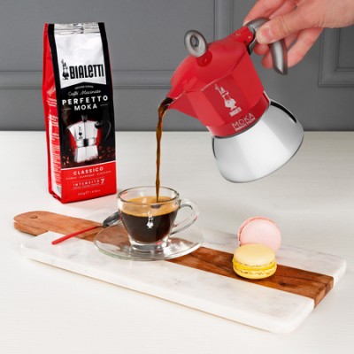 Bialetti New Moka Induction 6tz Czerwona - zdjęcie 2