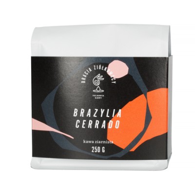 Bracia Ziółkowscy - kawa ziarnista Brazylia Cerrado Natural Espresso 250 g - zdjęcie 1