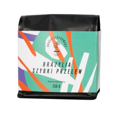 Bracia Ziółkowscy - kawa ziarnista Brazylia Szybki Przelew Filter 250 g - zdjęcie 1