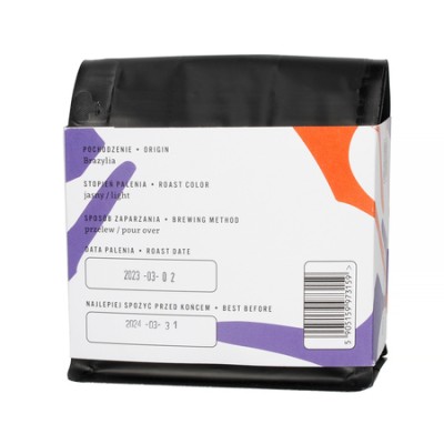 Bracia Ziółkowscy - kawa ziarnista Brazylia Szybki Przelew Filter 250 g - zdjęcie 2