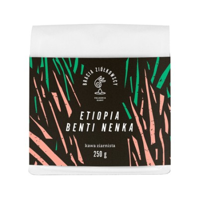 Bracia Ziółkowscy - kawa ziarnista Etiopia Benti Nenka Natural Espresso 250 g - zdjęcie 1