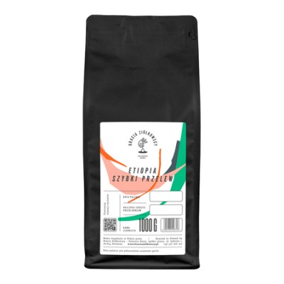 Bracia Ziółkowscy - kawa ziarnista Etiopia Szybki Przelew Filter 1 kg - zdjęcie 1