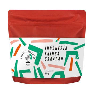 Bracia Ziółkowscy - kawa ziarnista Indonezja Frinsa Sarapan Washed Filter 250 g - zdjęcie 1